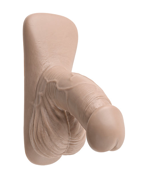 Gender X Silicone Packer Dildo 4in - Vanilla