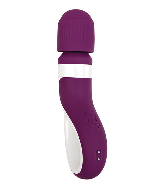 Gender X Handle It Rechargeable Silicone Wand Vibrator - Purple/White