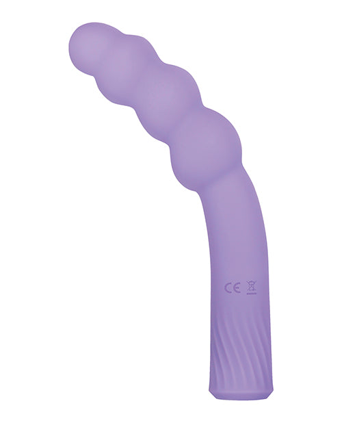 Gender X Bumpy Ride Rechargeable Silicone Vibrator - Purple