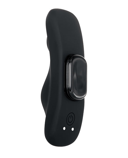 Gender X Our Undie Vibe Rechargeable Silicone Panty Vibe with Remote Control - Black