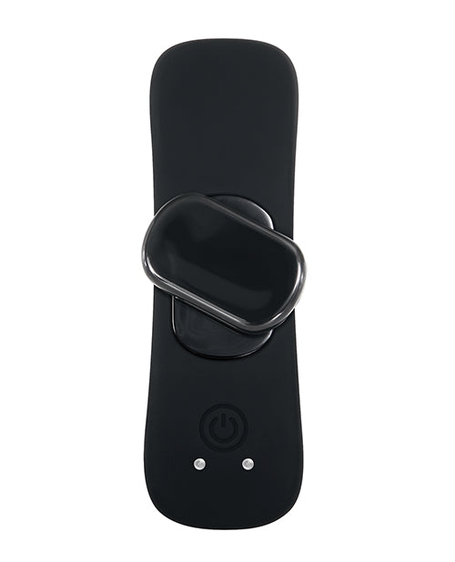 Gender X Our Undie Vibe Rechargeable Silicone Panty Vibe with Remote Control - Black