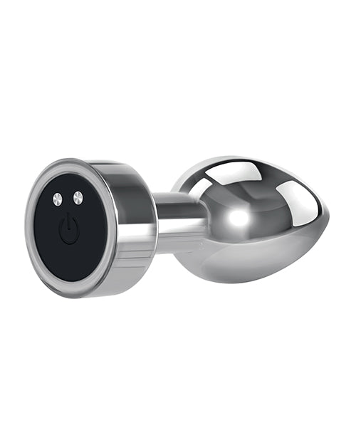 Gender X Rockin` Metal Plug Rechargeable Butt Plug - Silver