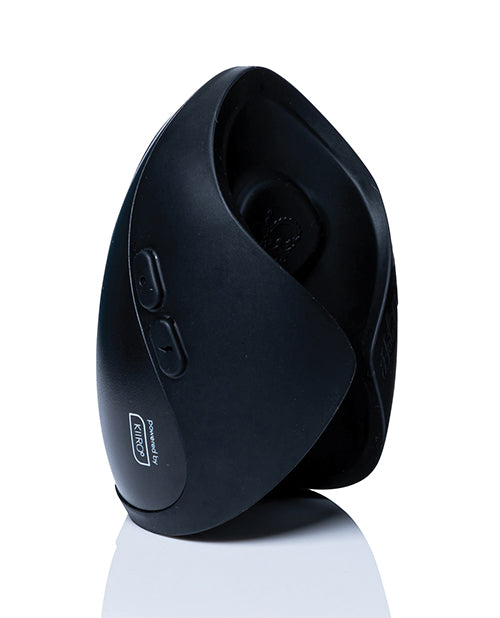 Kiiroo Hot Octopuss Pulse App Compatible Solo Interactive Silicone Rechargeable Masturbator - Black