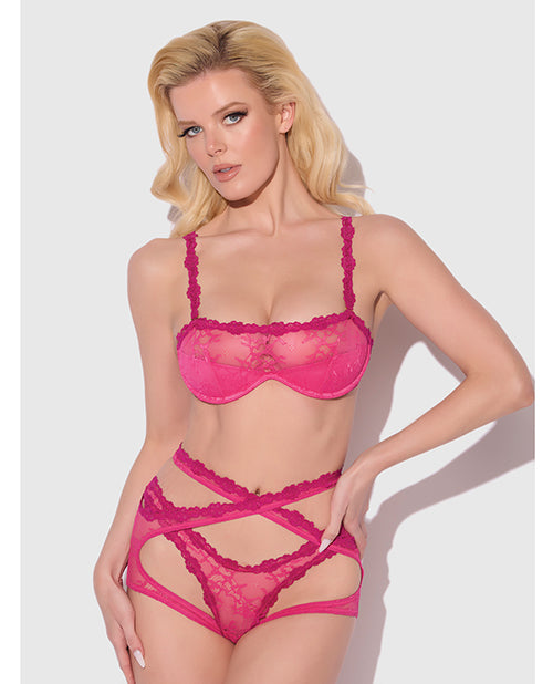 Yvone Lace Bra w/Removable Straps
