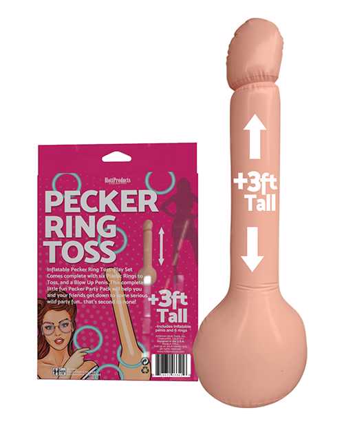 Inflatable Pecker Ring Toss Game