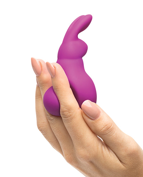 Happy Rabbit Mini Ears Rechargeable Silicone Finger Rabbit Vibrator - Purple