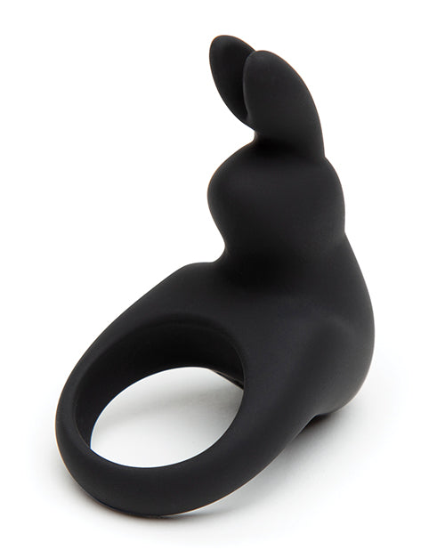 Happy Rabbit Rechargeable Silicone Cock Ring - Black