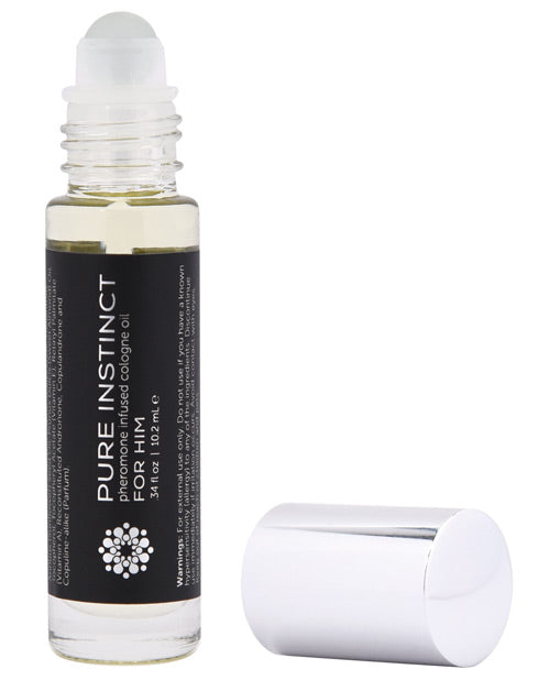 Pure Instinct Pheromone Cologne Oil For Him Roll On .35oz