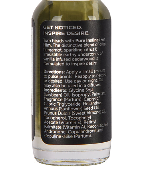 Pure Instinct Pheromone Cologne Oil For Him .5oz