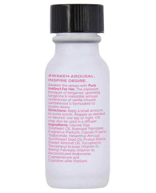 Pure Instinct Pheromone Perfume Oil For Her .5oz