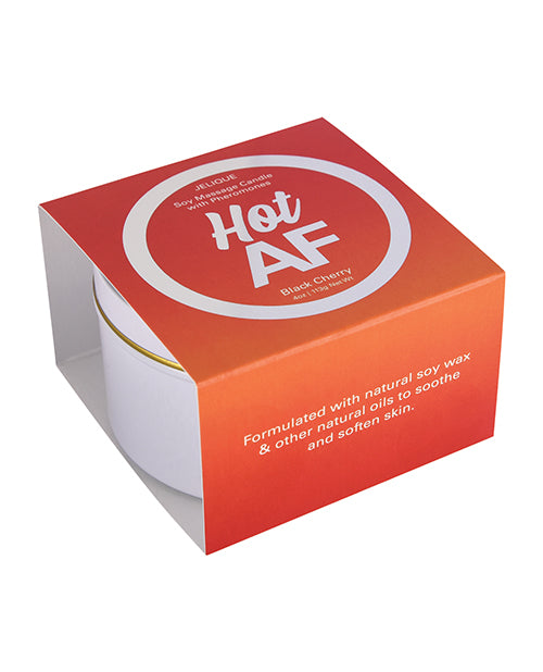 Jelique Massage Candle Pheromone Hot AF Black Cherry 4oz