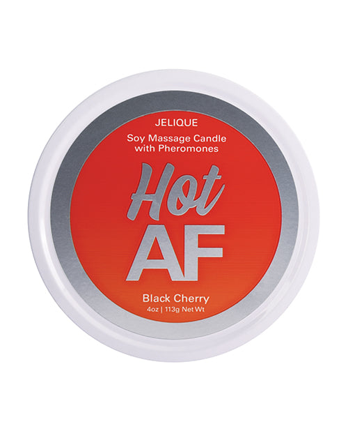 Jelique Massage Candle Pheromone Hot AF Black Cherry 4oz