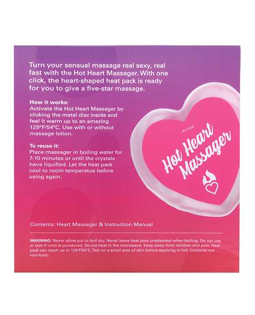 Jelique Hot Heart Warming Massager
