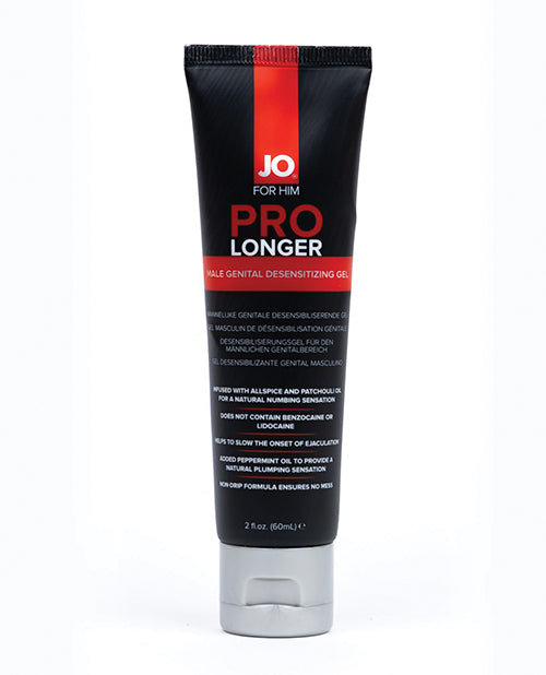 JO Prolonger Gel - Benzocaine Free Desensitizer 2 oz