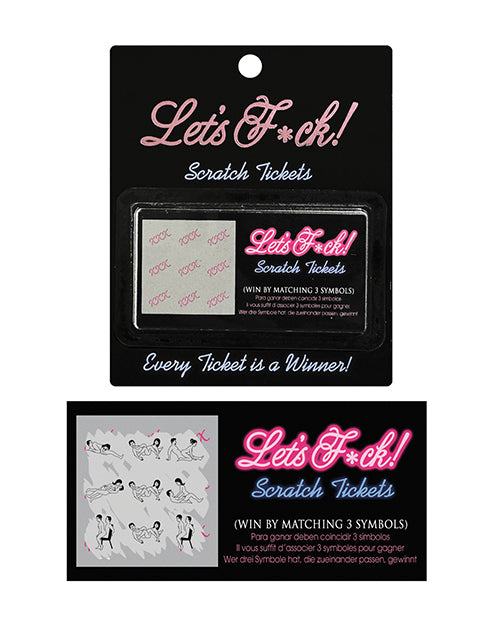 Let's Fuck! Scratch Tickets