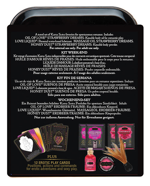 Kama Sutra Weekender Kit - Strawberry
