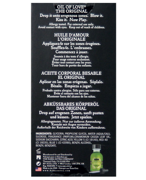 Kama Sutra Oil Of Love Original .75oz