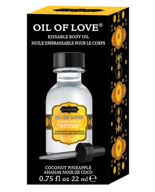 Kama Sutra Oil Of Love Coconut Pineapple .75oz