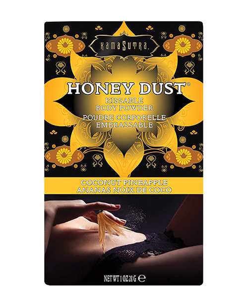 Kama Sutra Honey Dust Kissable Body Powder Coconut Pineapple 1oz