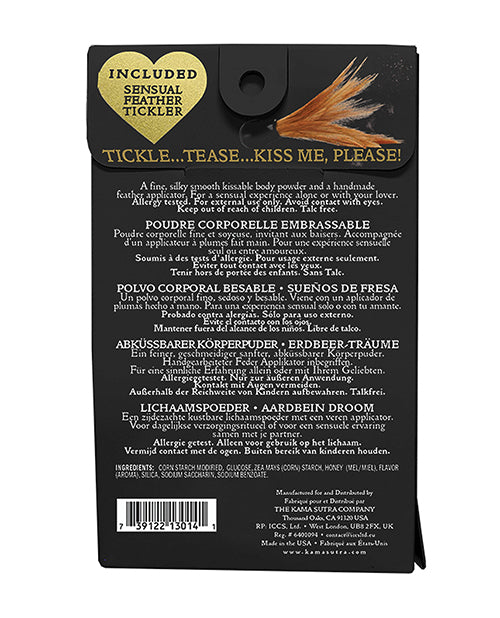 Kama Sutra Honey Dust Kissable Body Powder Coconut Pineapple 1oz