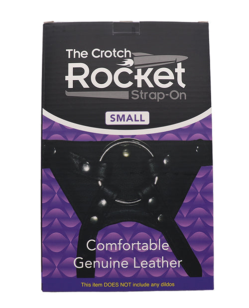 Locked In Lust Crotch Rocket Strap-On Small - Black