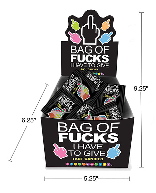 Fucks I Have To Give Tart Candies - Display of 100