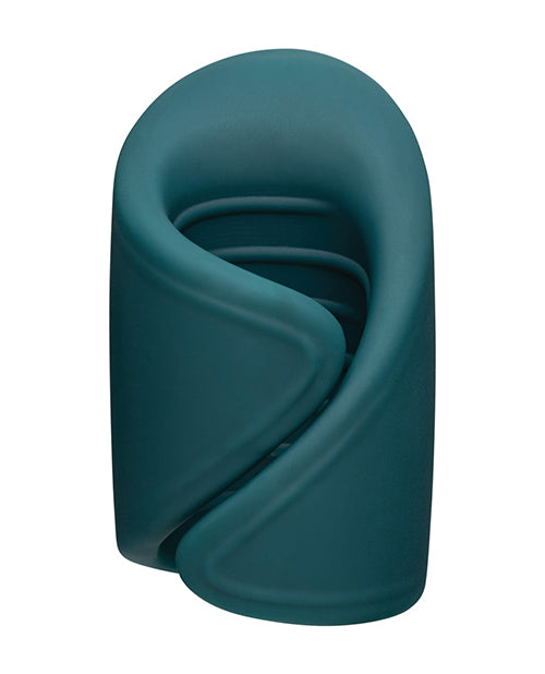 Lovense Gush App Compatible Handsfree Silicone Masturbator - Green