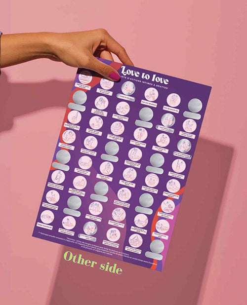 Love to Love Chasing Memories Scratch Off Bucket List