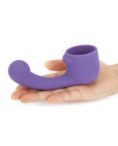 Le Wand Petite Curve Silicone Attachment Cover - Violet