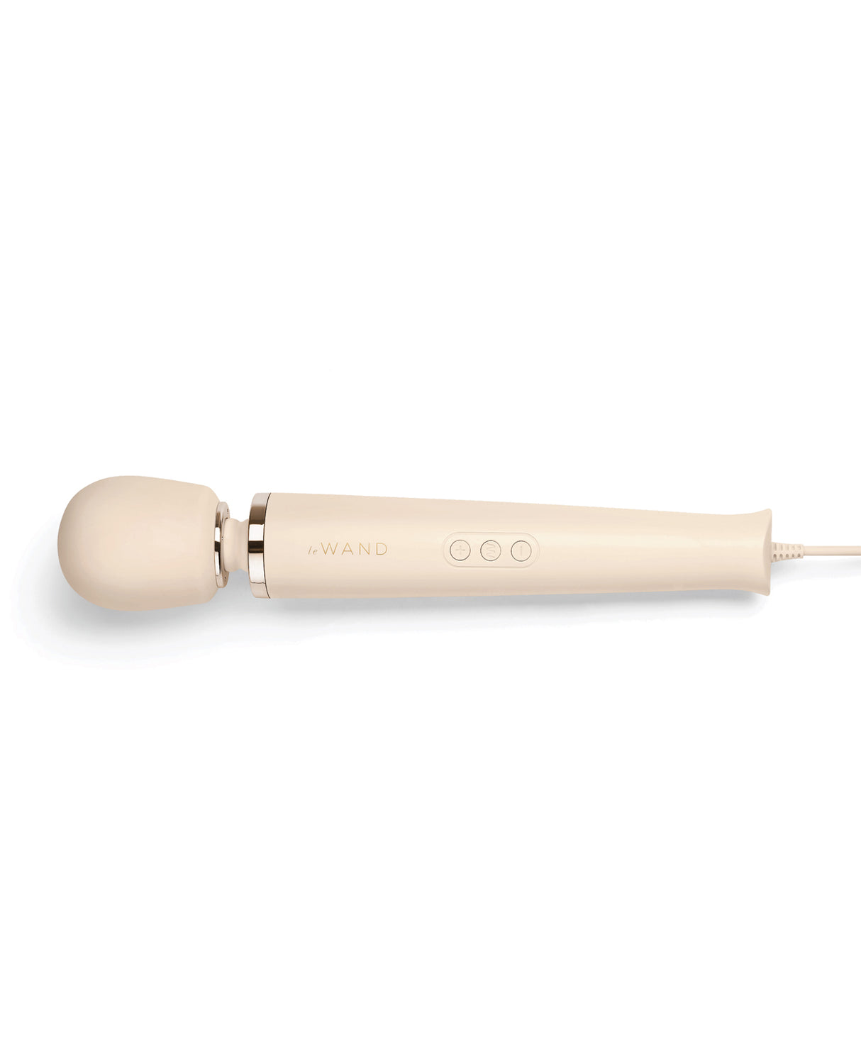 Le Wand Plugin Vibrating Massager - Cream