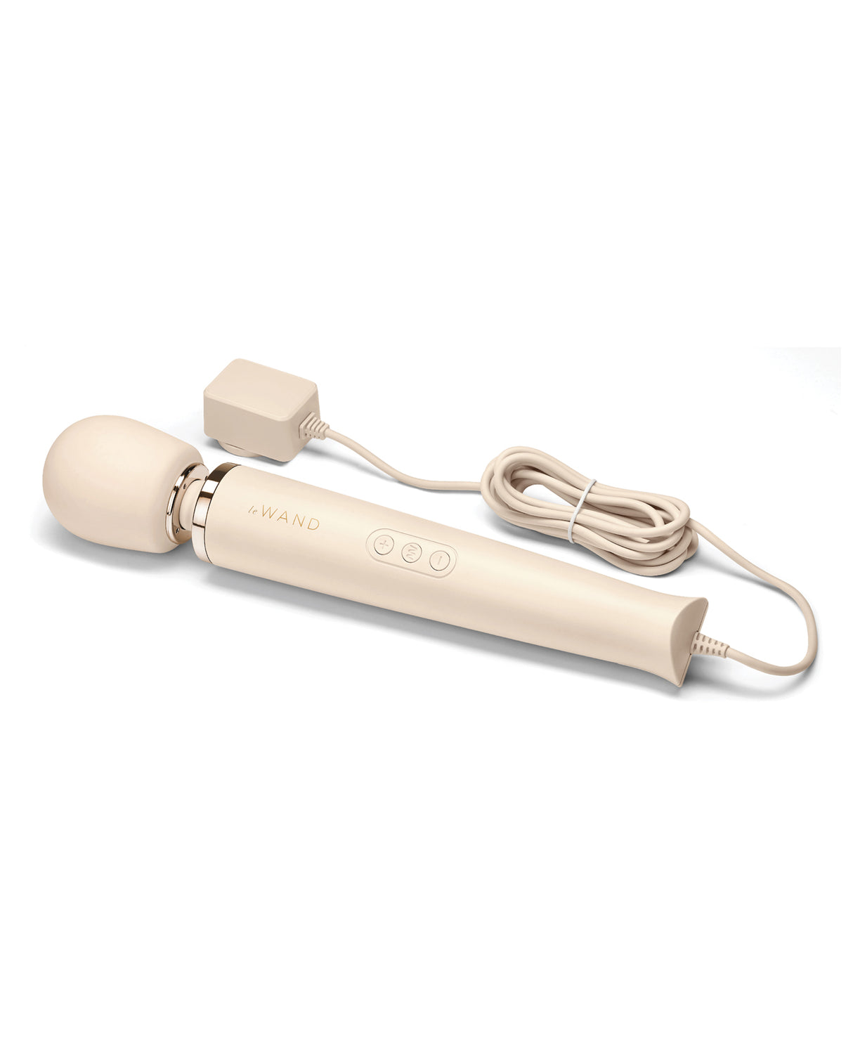 Le Wand Plugin Vibrating Massager - Cream