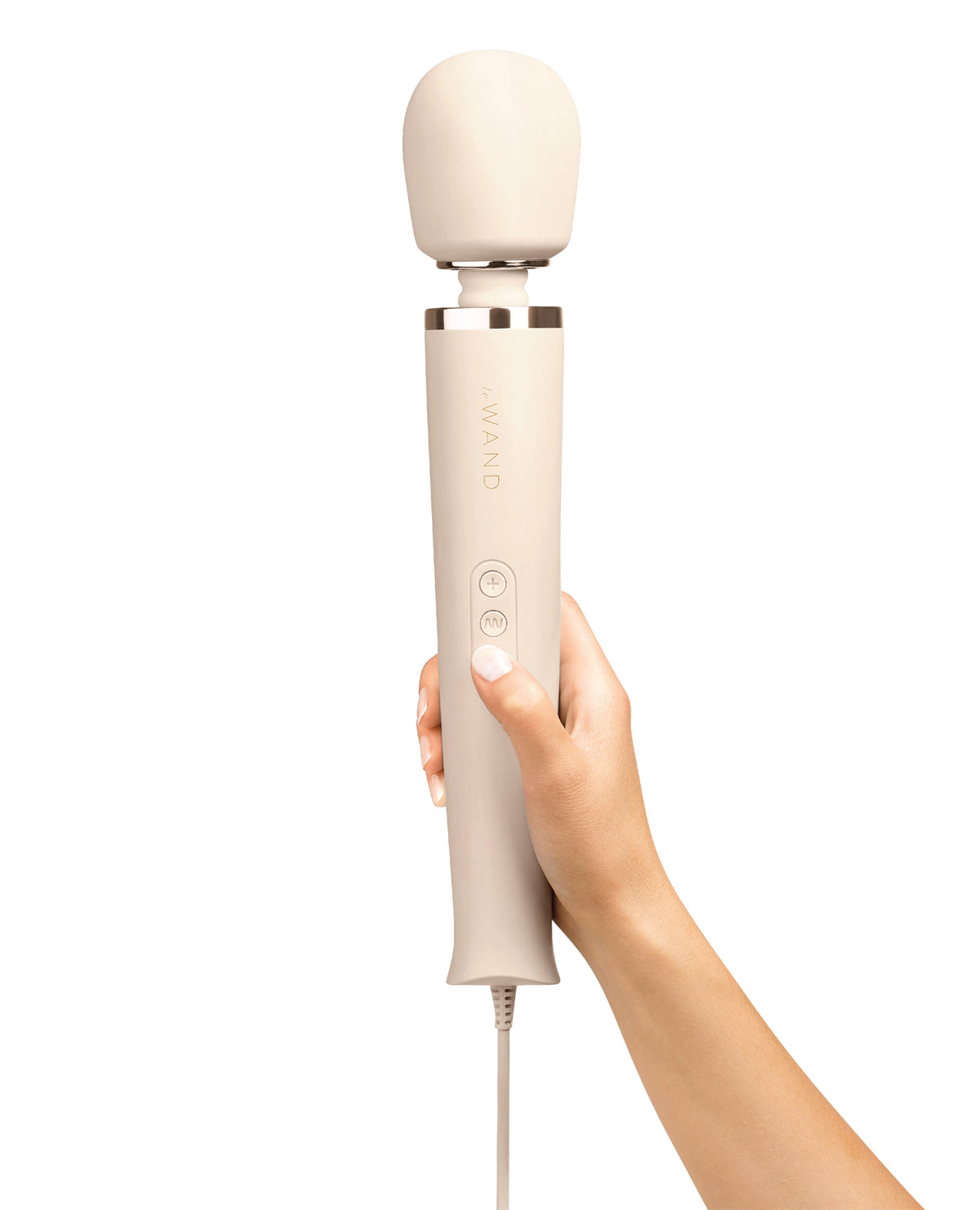 Le Wand Plugin Vibrating Massager - Cream