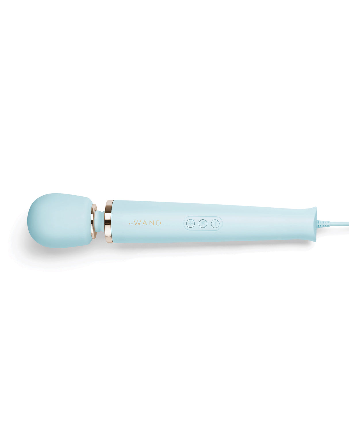 Le Wand Plugin Vibrating Massager - Sky Blue
