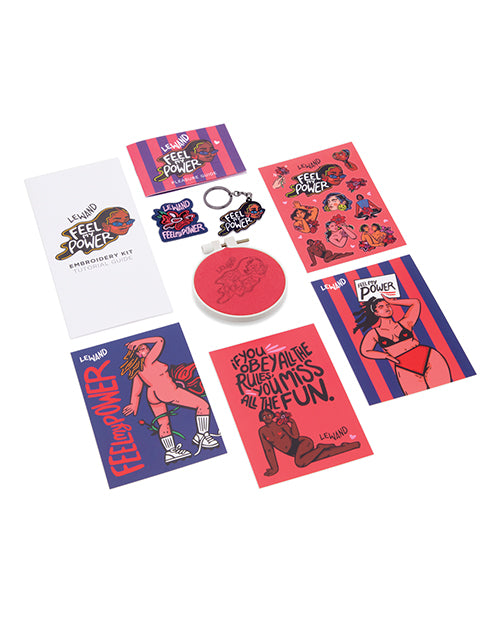 Le Wand Feel My Power Rechargeable Silicone Wand 2022 Kelly Malka Edition - Multicolor