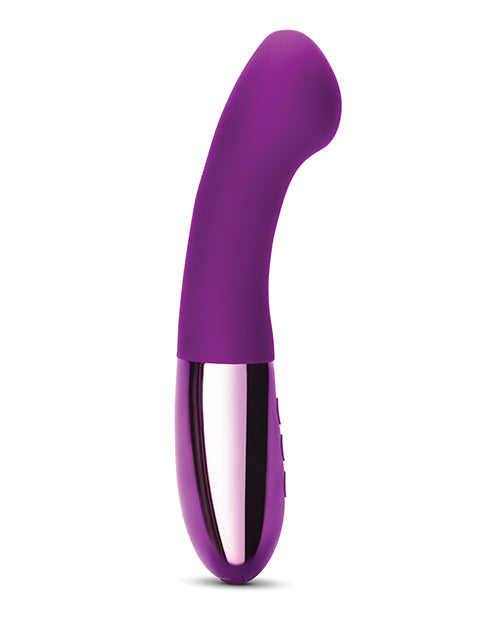 Le Wand Gee Rechargeable Silicone Body G-Spot Vibrator - Cherry