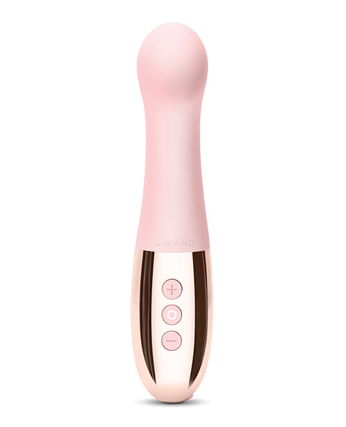 Le Wand Gee Rechargeable Silicone G-Spot Vibrator- Rose Gold