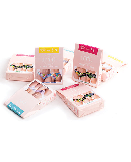 Mememe Psychotropical Trash Printed Slip LG