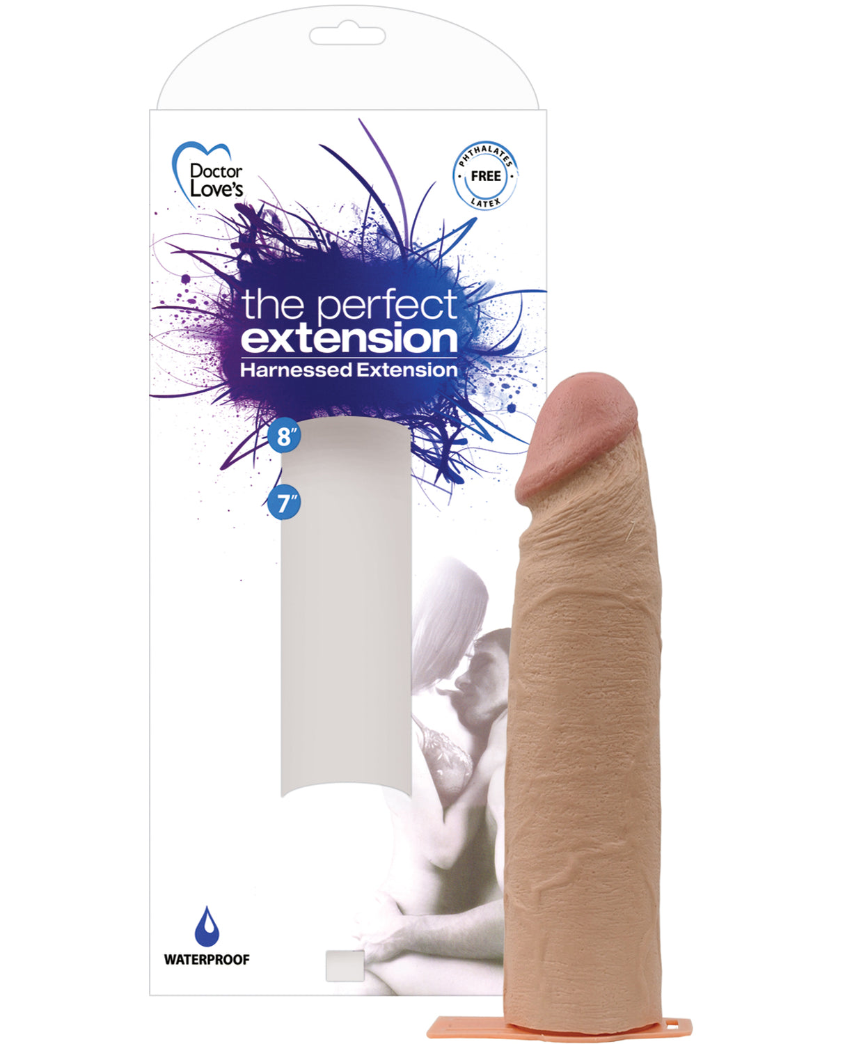 Doctor Love Perfect Extension 7" Harnessed Extension
