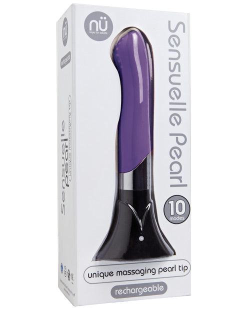 Nu Sensuelle Pearl Rechargeable Vibrator - Purple