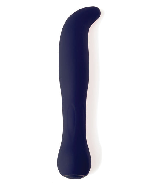 Nu Sensuelle Baelii Rechargeable Silicone G-Spot Vibrator - Navy Blue