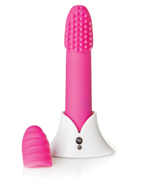 Nu Sensuelle Point Plus Rechargeable Silicone Bullet - Pink