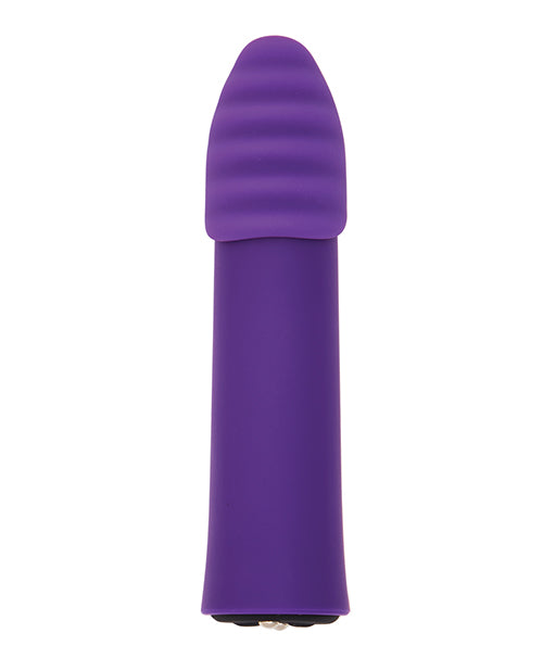 Nu Sensuelle Point Plus Rechargeable Silicone Bullet - Purple