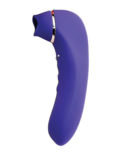 Nu Sensuelle Trinitii Triple Action Rechargeable Silicone Vibrator - Ultra Violet