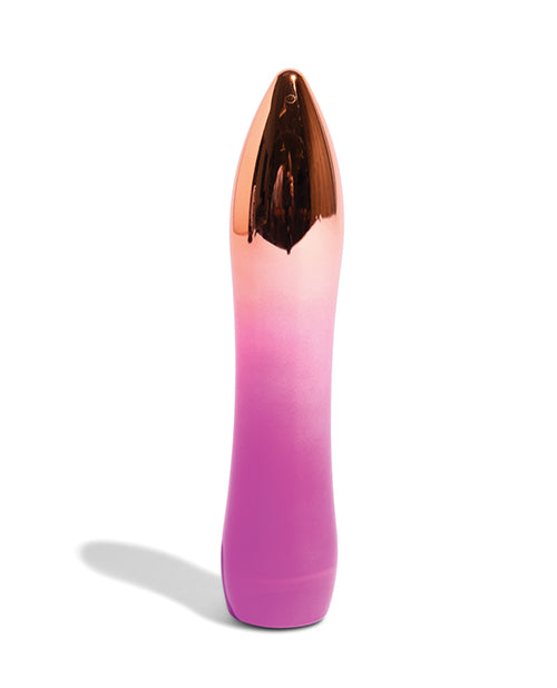 Nu Sensuelle Aluminium 60SX AMP Rechargeable Warming Bullet - Rainbow