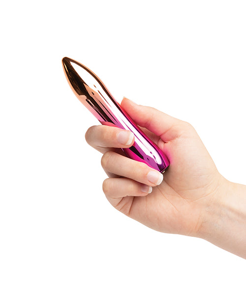 Nu Sensuelle Aluminium 60SX AMP Rechargeable Warming Bullet - Rainbow