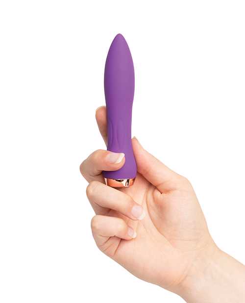 Nu Sensuelle 60SX AMP Silicone Rechargeable Bullet - Purple/Rose Gold
