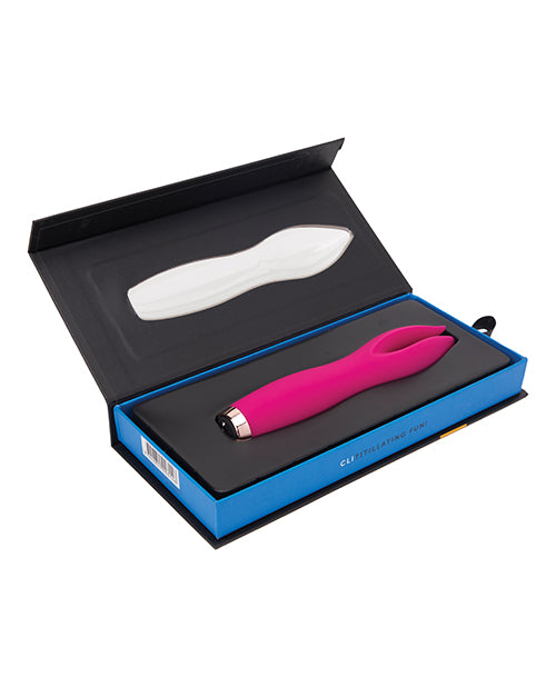 Nu Sensuelle Tulip Rechargeable Silicone Clitoral Stimulator - Magenta