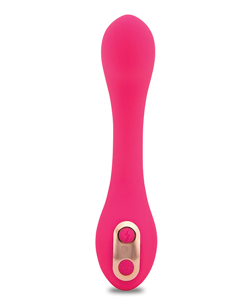 Nu Sensuelle Libi Flexible Rechargeable Silicone G-Spot Vibrator - Deep Pink