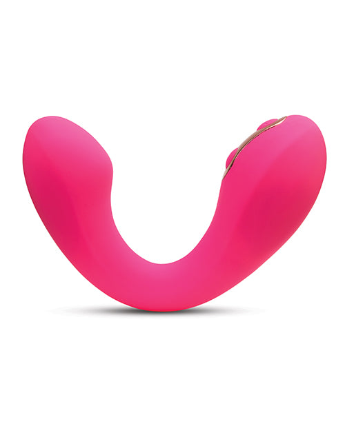 Nu Sensuelle Libi Flexible Rechargeable Silicone G-Spot Vibrator - Deep Pink