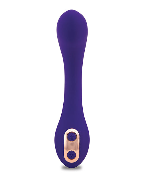 Nu Sensuelle Libi Flexible Rechargeable Silicone G-Spot Vibrator - Deep Purple